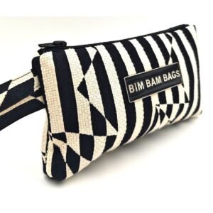 Wristlet Black stripes
