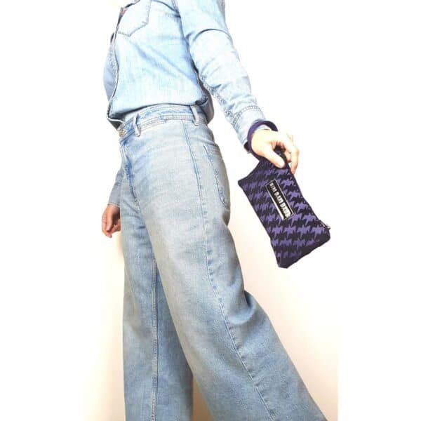Wristlet Duo Purple Bat