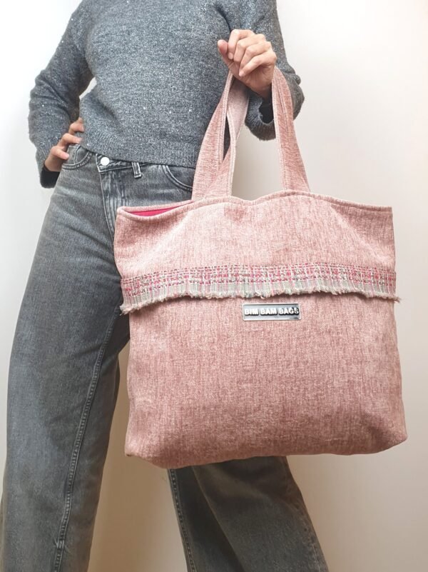 Maxi Tote Pink Bangs