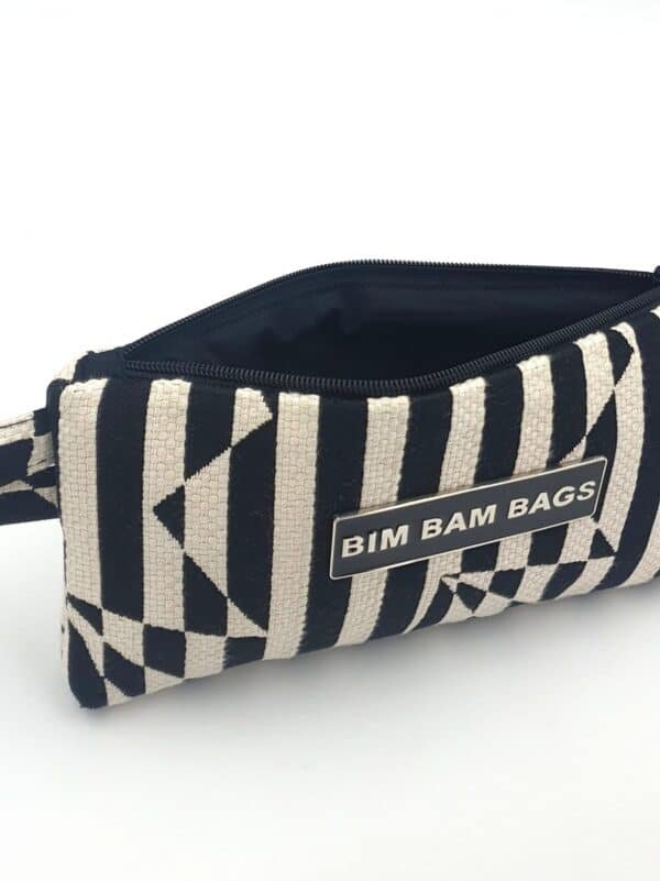 Wristlet Black stripes