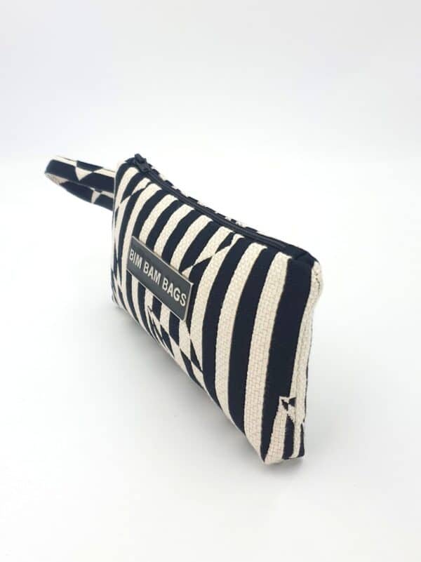 Wristlet Black stripes