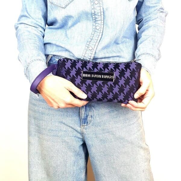 Wristlet Duo Purple Bat
