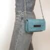 Clutch Blue Cheviot