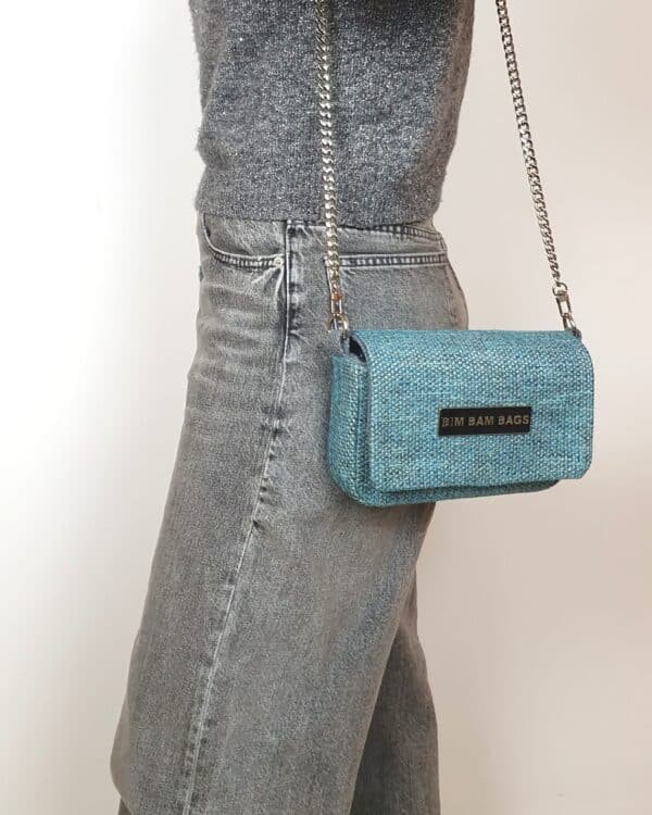 Clutch Blue Cheviot