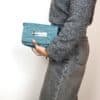 Clutch Blue Cheviot