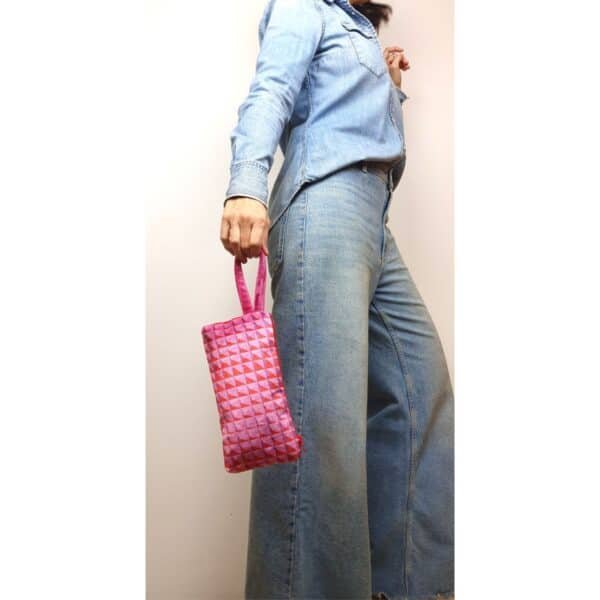 Wristlet Duo Fuchsia Bat Duo