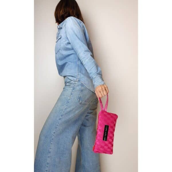 Wristlet Duo Fuchsia Bat Duo