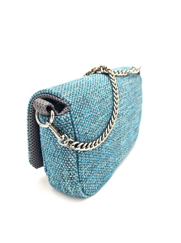 Clutch Blue Cheviot