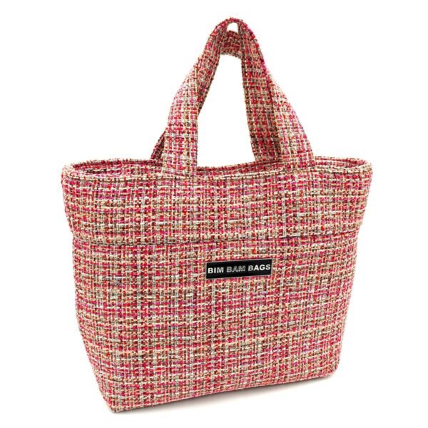 Tote Pink Tweed