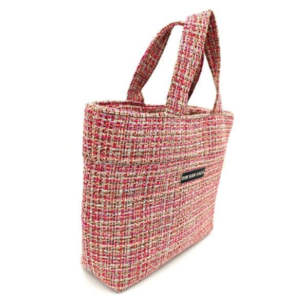Tote Pink Tweed