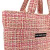 Tote Pink Tweed