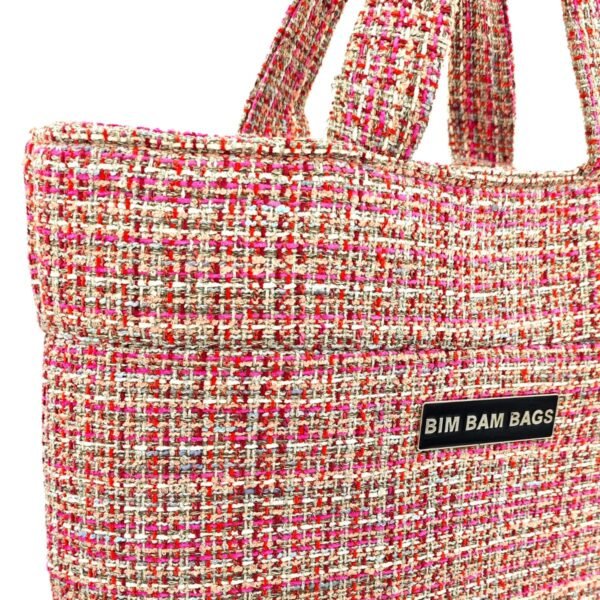 Tote Pink Tweed