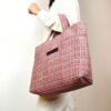 Tote Pink Tweed